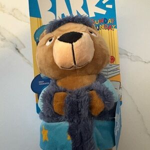 BARK Groundhog Dave Plush Dog Toy